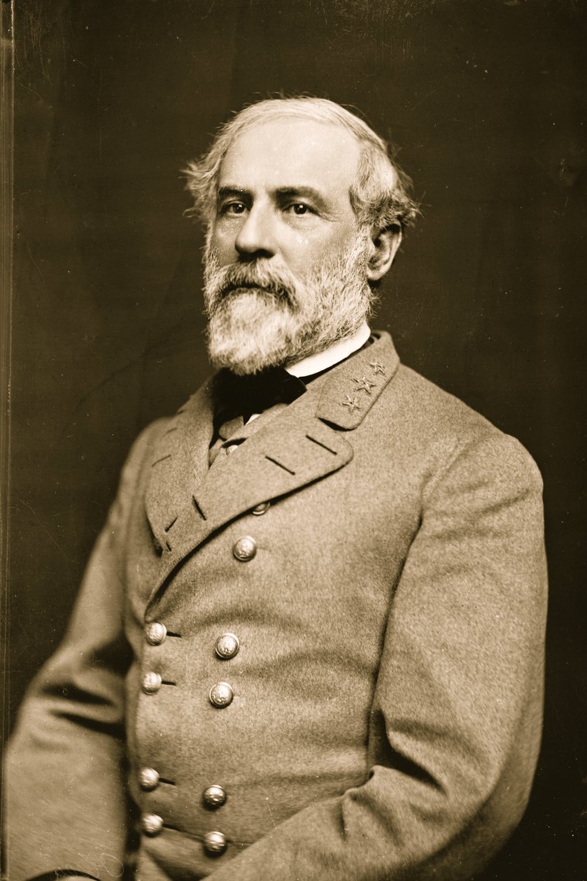 Portret van generaal Robert E. Lee door American Photographer