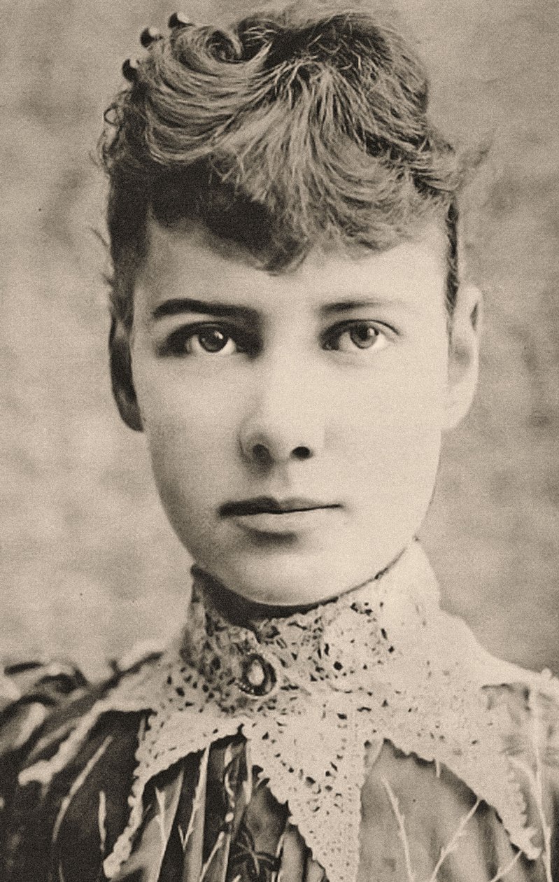 Portret van Nellie Bly, ca. 1890 door American Photographer