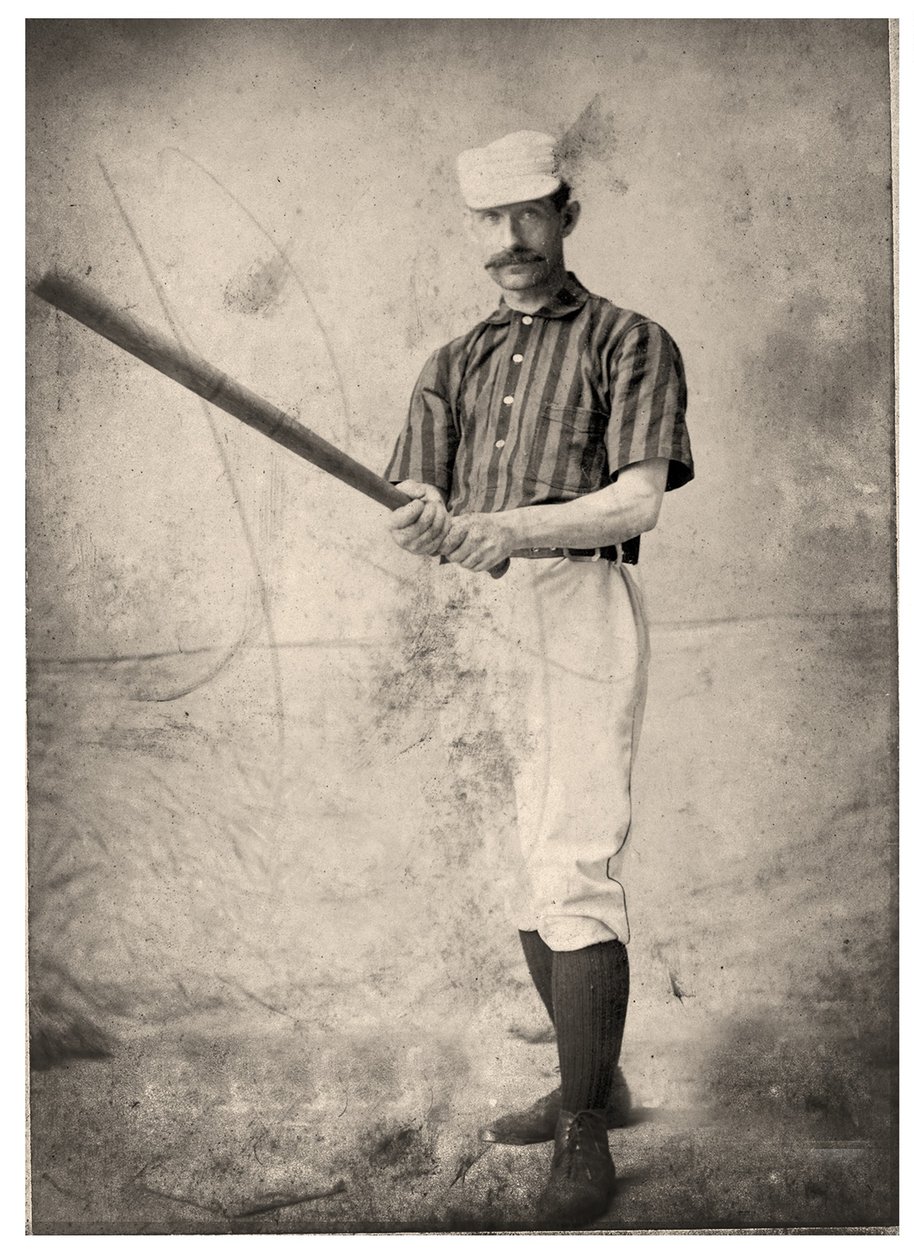 Portret van Tim Keefe, New York Giants, 1889 door American Photographer