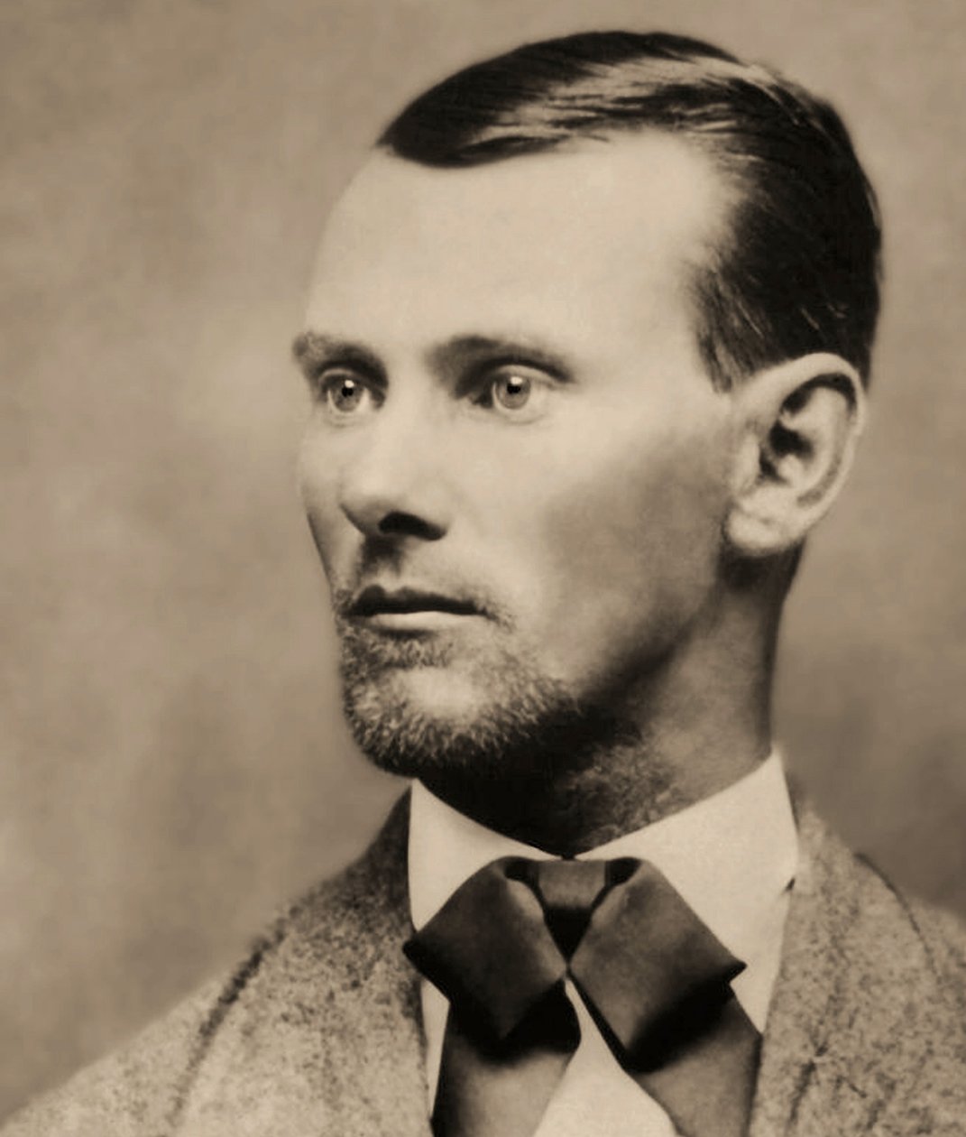 Portret van de outlaw Jesse James (1847-1882) door American Photographer
