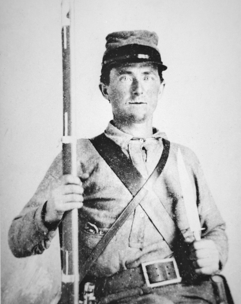 Soldaat John LeRoy Williams, soldaat van het Confederale Leger door American Photographer