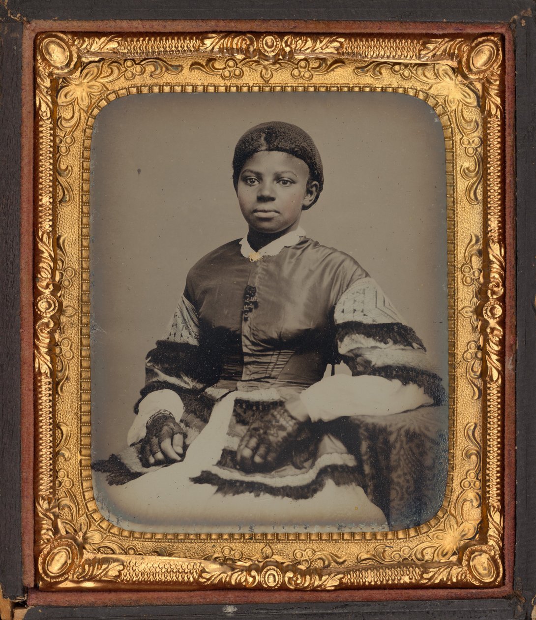 "Denk aan mij, Annie",c. 1860 (foto) door American Photographer