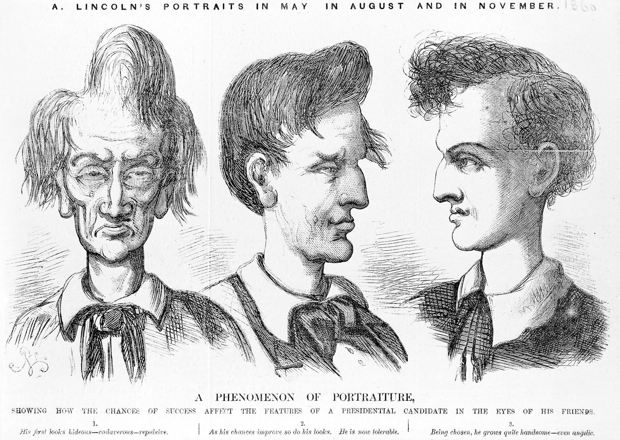 Een fenomeen van portrettering, c.1860 door American School