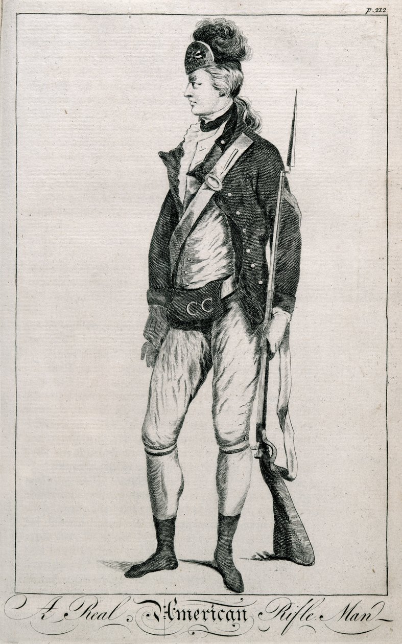 Een echte Amerikaanse scherpschutter, pagina 212 uit Onpartijdige Geschiedenis van de Oorlog door American School