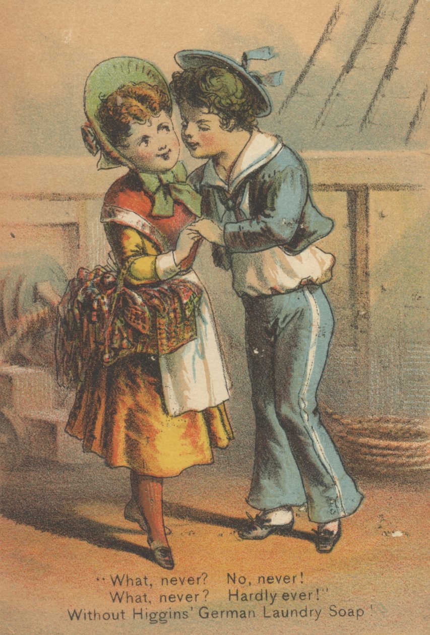 Advertentie voor Higgins German Laundry Soap, c.1880 door American School