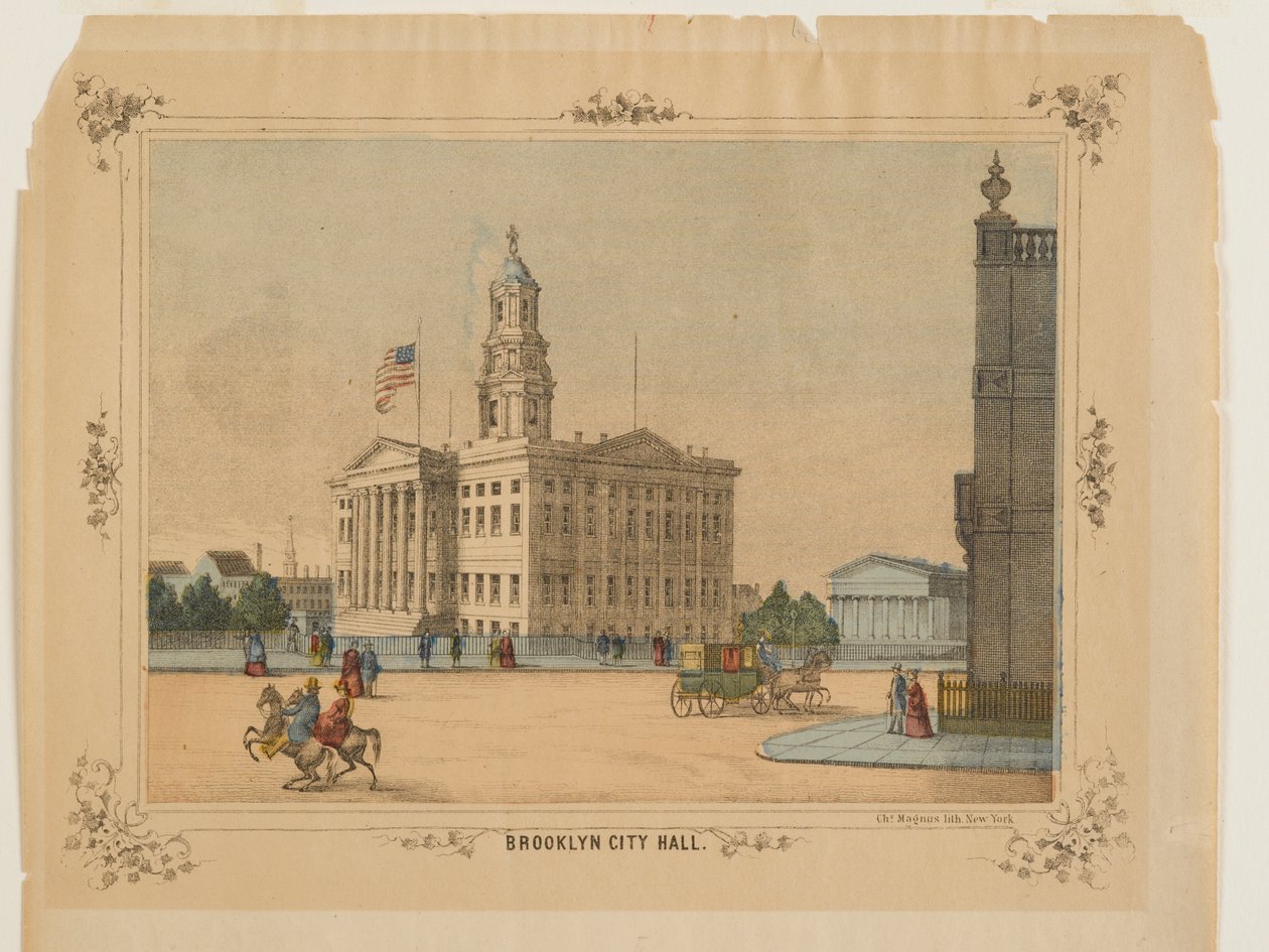 Brooklyn Stadhuis, uitgegeven door Charles Magnus, Inc. door American School