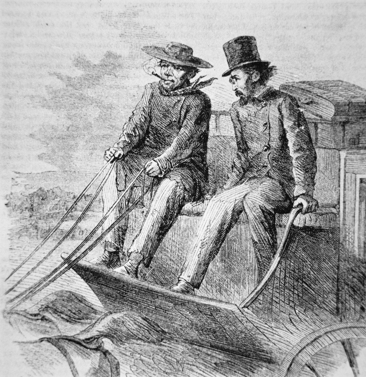Charlie Parkhurst (1812-79) postkoetsbestuurder van het Wilde Westen door American School
