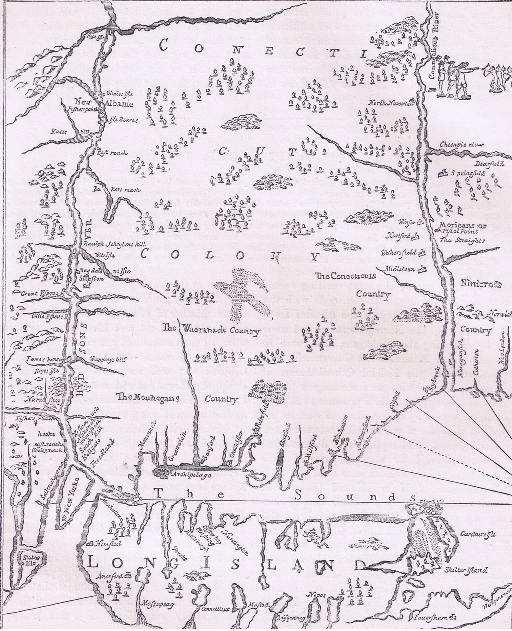 Connecticut, illustratie uit Cassell