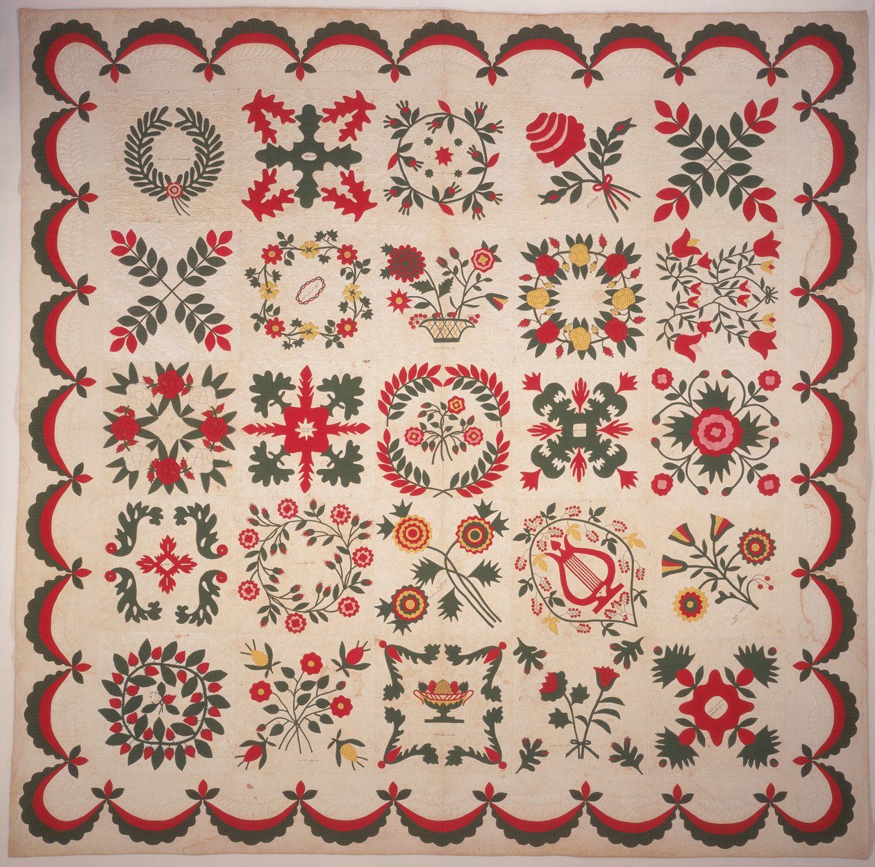 Eli Lilly Familie Album Quilt door American School
