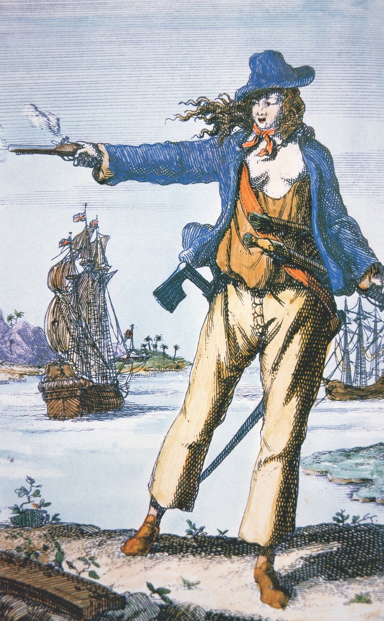 Vrouwelijke piraat, Anne Bonny door American School