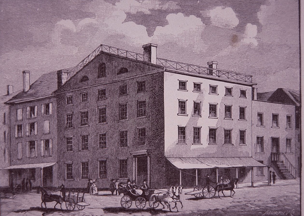 Fraunces Tavern, New York City door American School