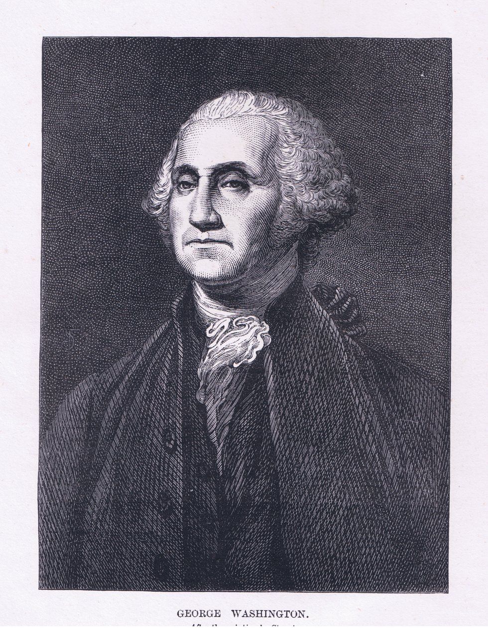 George Washington, illustratie uit Cassell