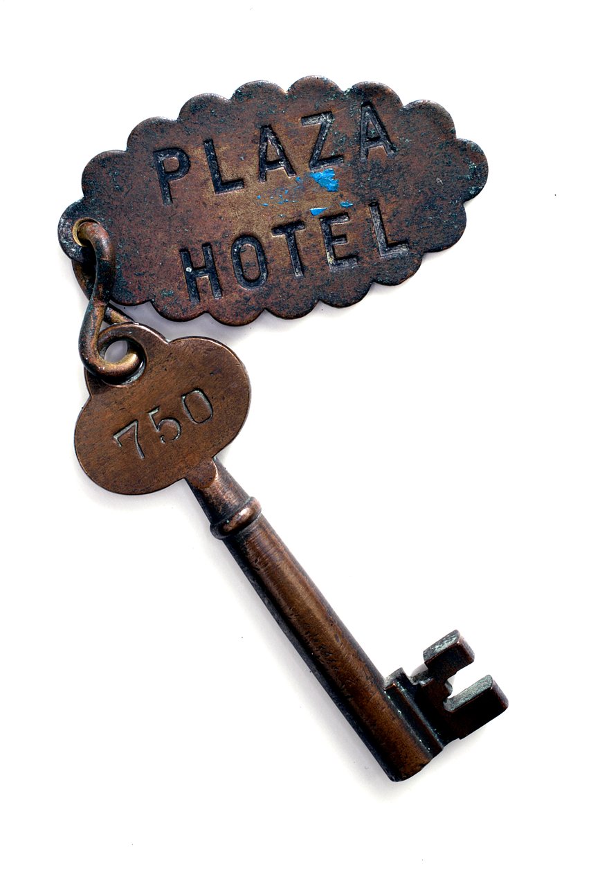 Hotel sleutel, 1890-1910 door American School