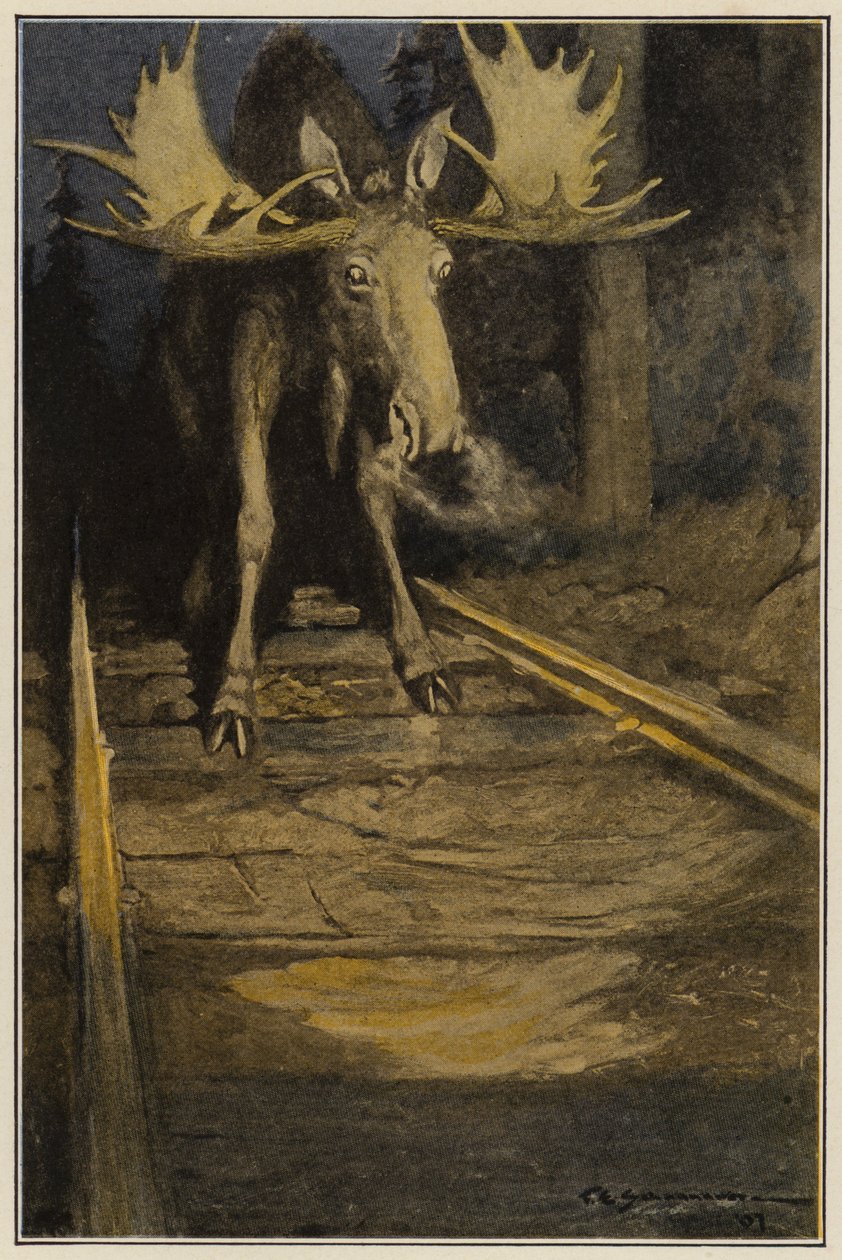 Illustratie voor Days Off and Other Digressions (kleurenlitho) door American School