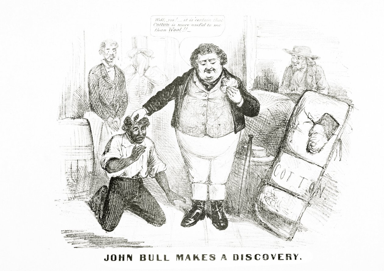 John Bull doet een ontdekking door American School