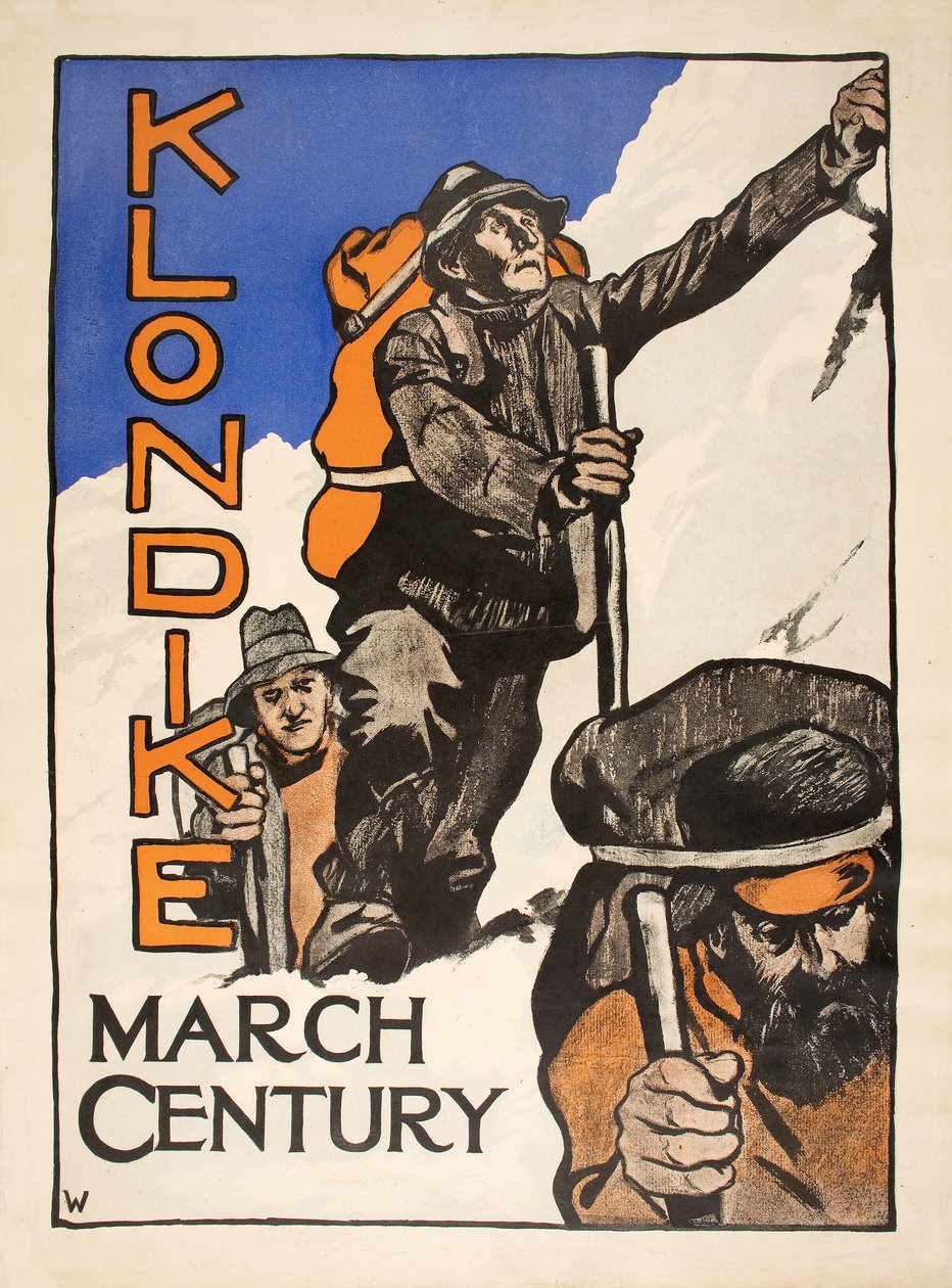 "Klondike" uit Century Magazine, maart 1898 door American School