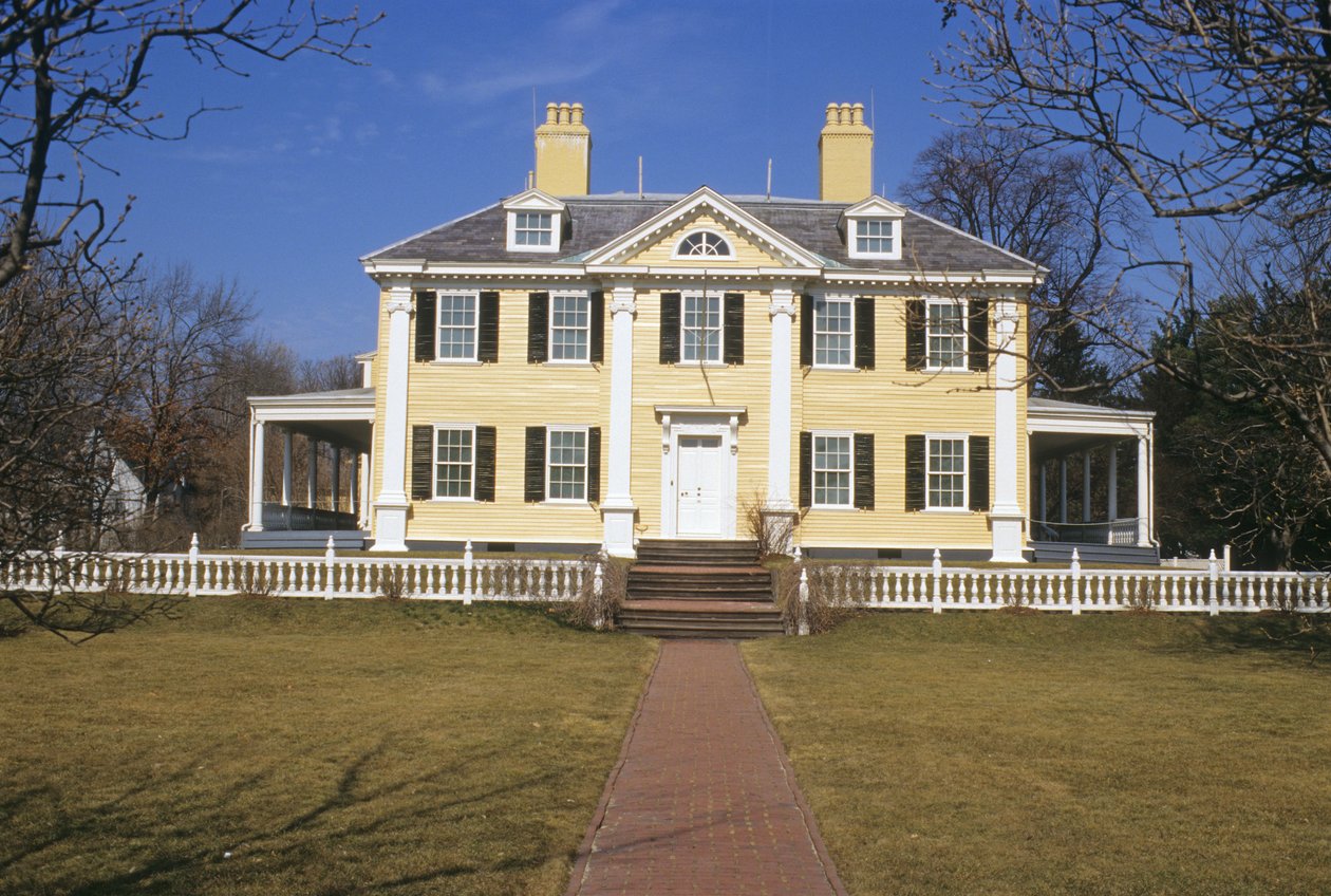 Longfellow National Historic Site, gebouwd in 1759 door American School