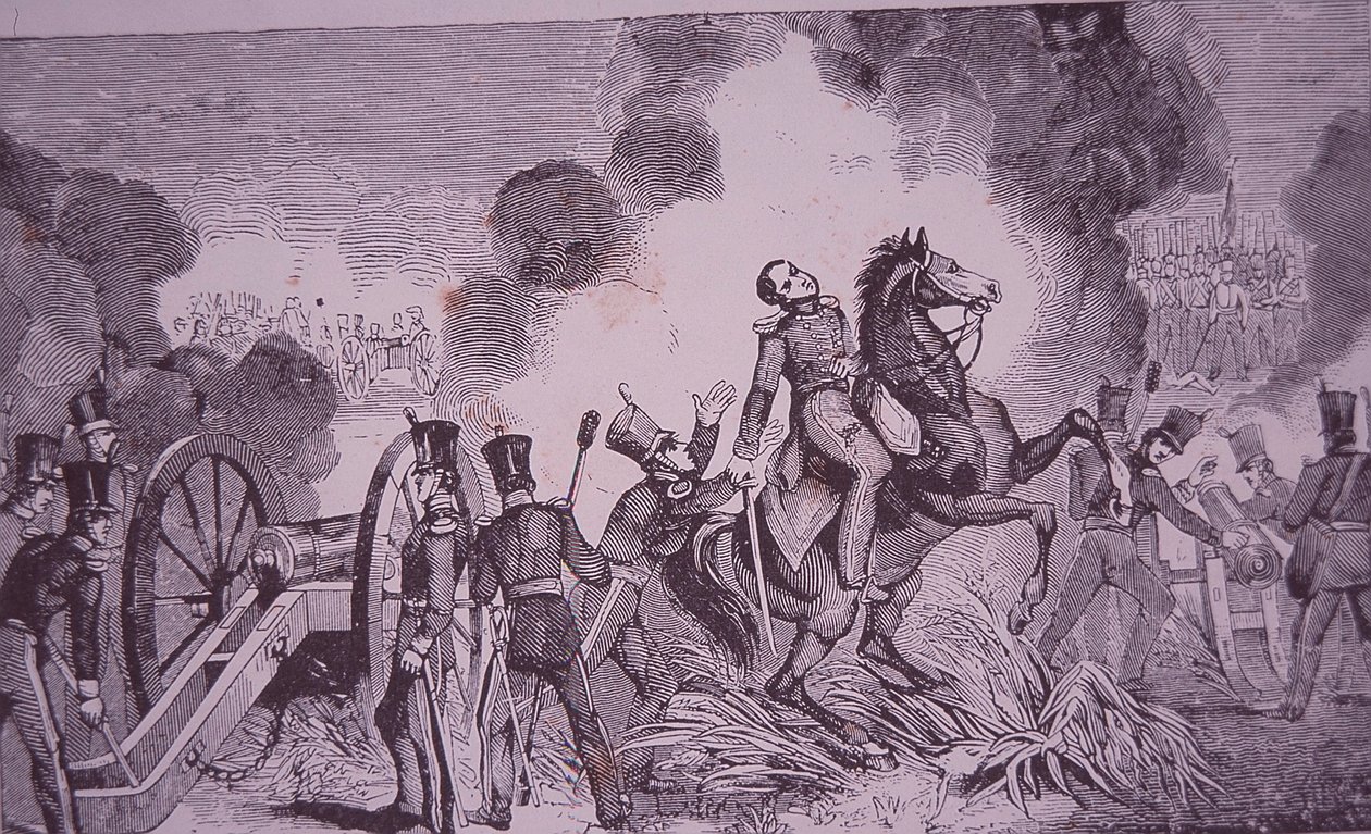 Mexicaans-Amerikaanse Oorlog (1846-48), Slag bij Palo Alto en dood van Majoor Ringgold door American School