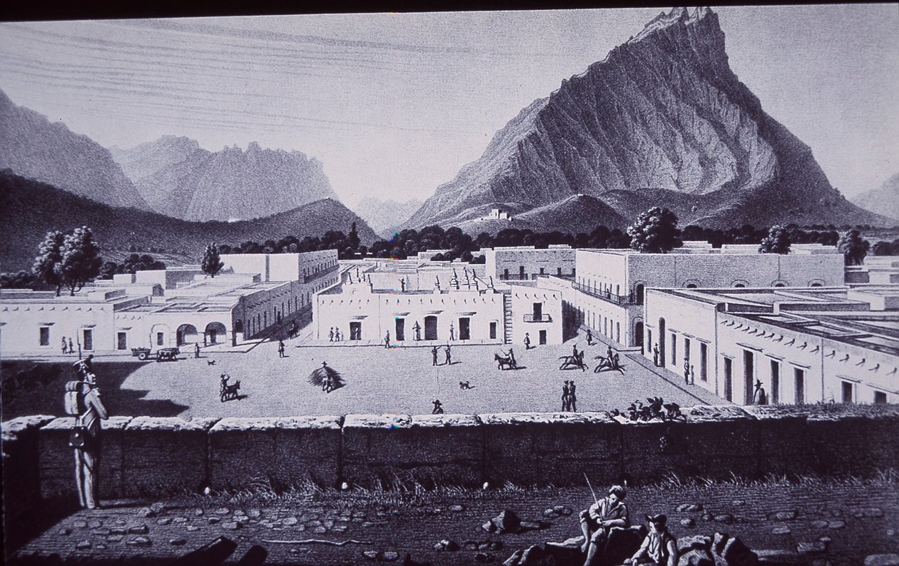 Mexicaans-Amerikaanse Oorlog (1846-48), Monterrey, veroverd door Gen Zachary Taylor door American School