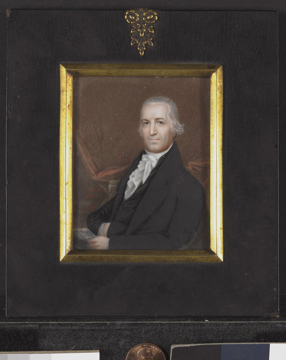 Miniatuurportret van Samuel Osgood, c.1789 door American School