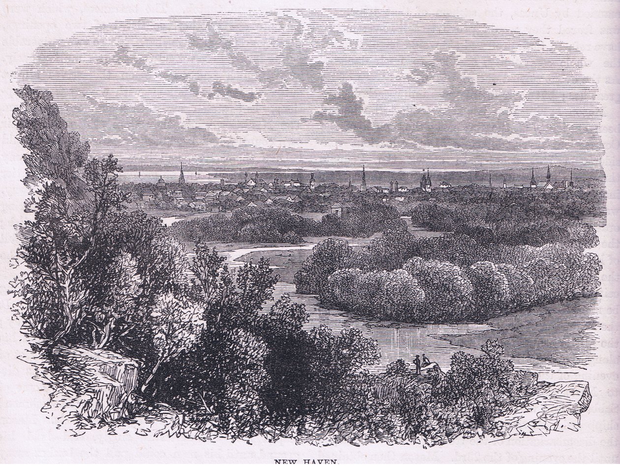 New Haven, illustratie uit Cassell