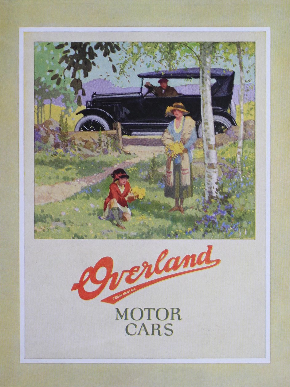 Overland Motor Cars, 1923 door American School