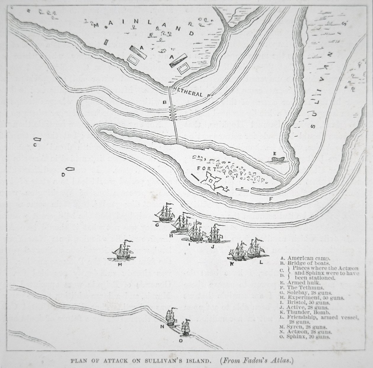 Plan van de aanval op Sullivan