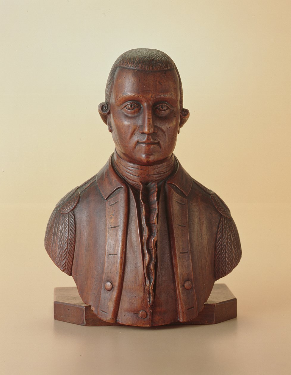 Portretbuste van George Washington (1732-99) c.1810 (hout) door American School