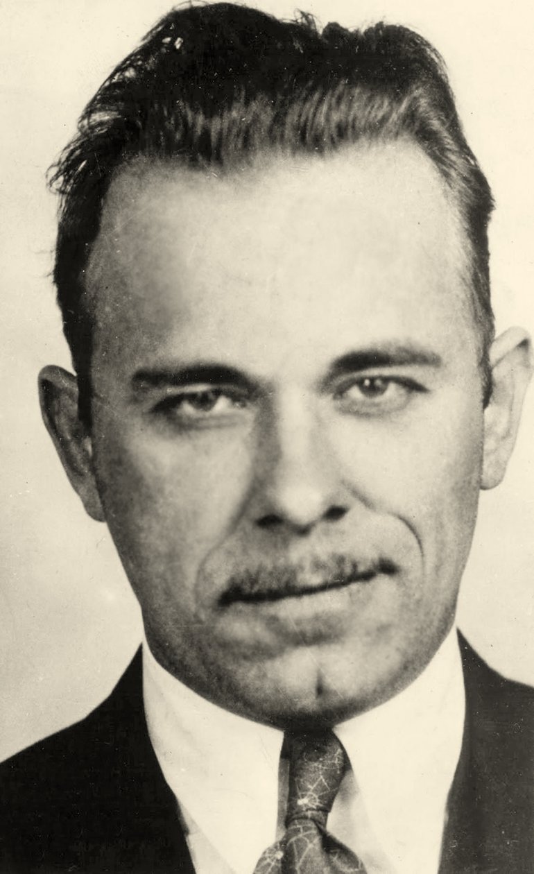 Portret van John Dillinger (1903 – 34) door American School