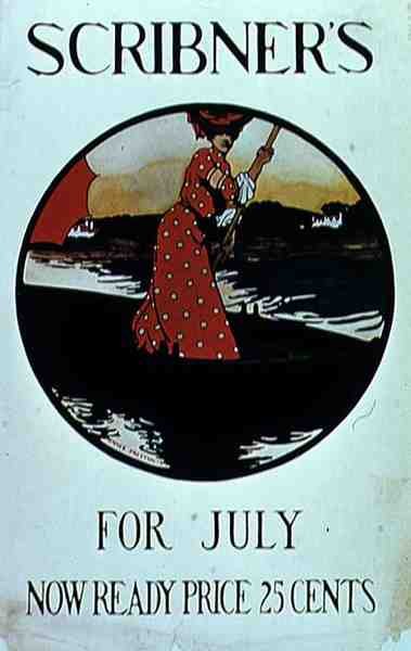 Poster ter Reclame voor de Juli-editie van 