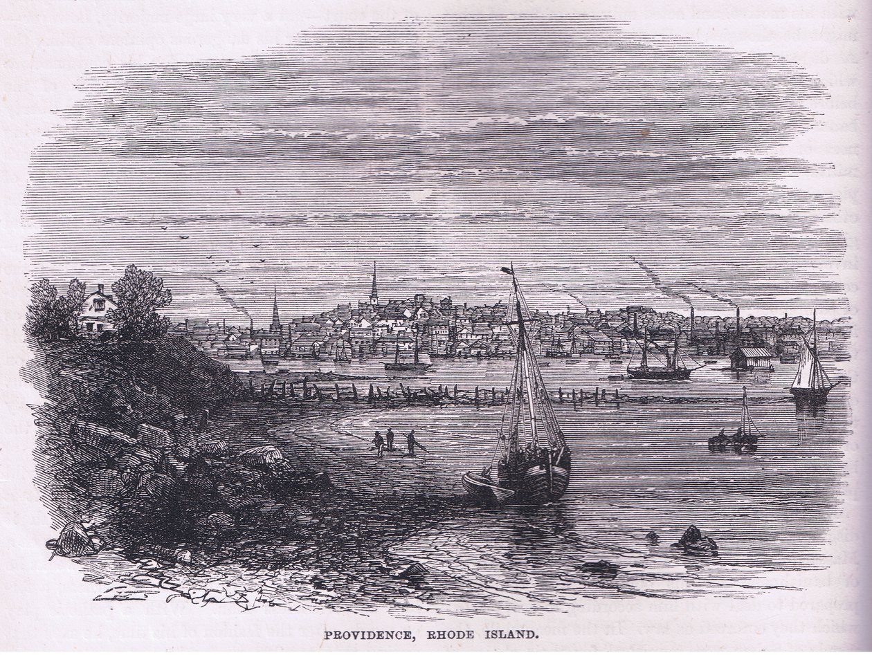 Providence, Rhode Island, illustratie uit Cassell