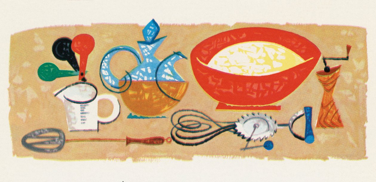 Retro eten: Kookgerei door American School