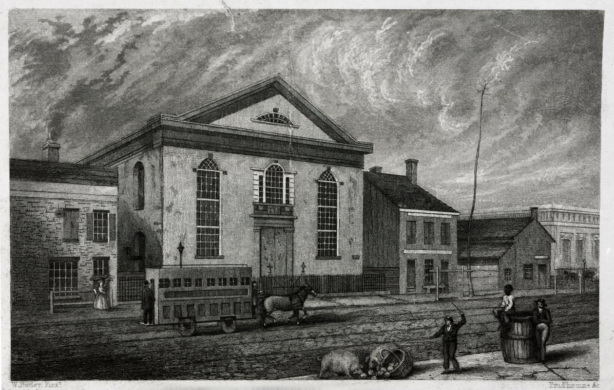 St. Philips Kerk, 309 Mulberry door American School