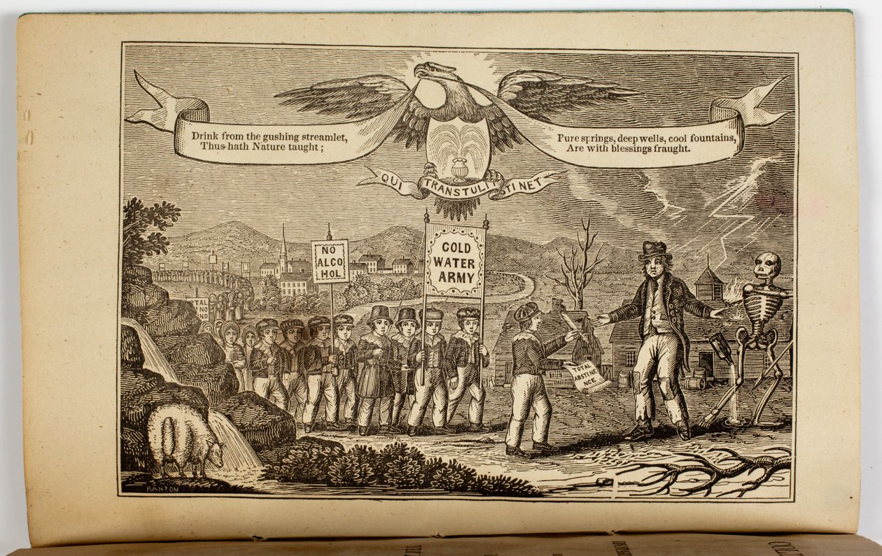 Cold Water Army Belofte, 1842 door American School