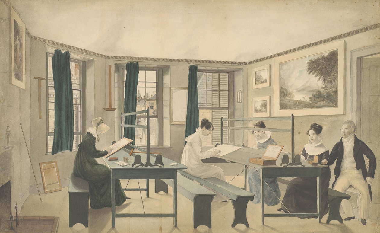 De Tekenklas, 1810-13 door American School