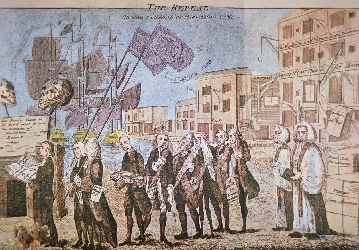 De Herroeping, of de Begrafenisstoet van Juffrouw Ame-Stamp door American School