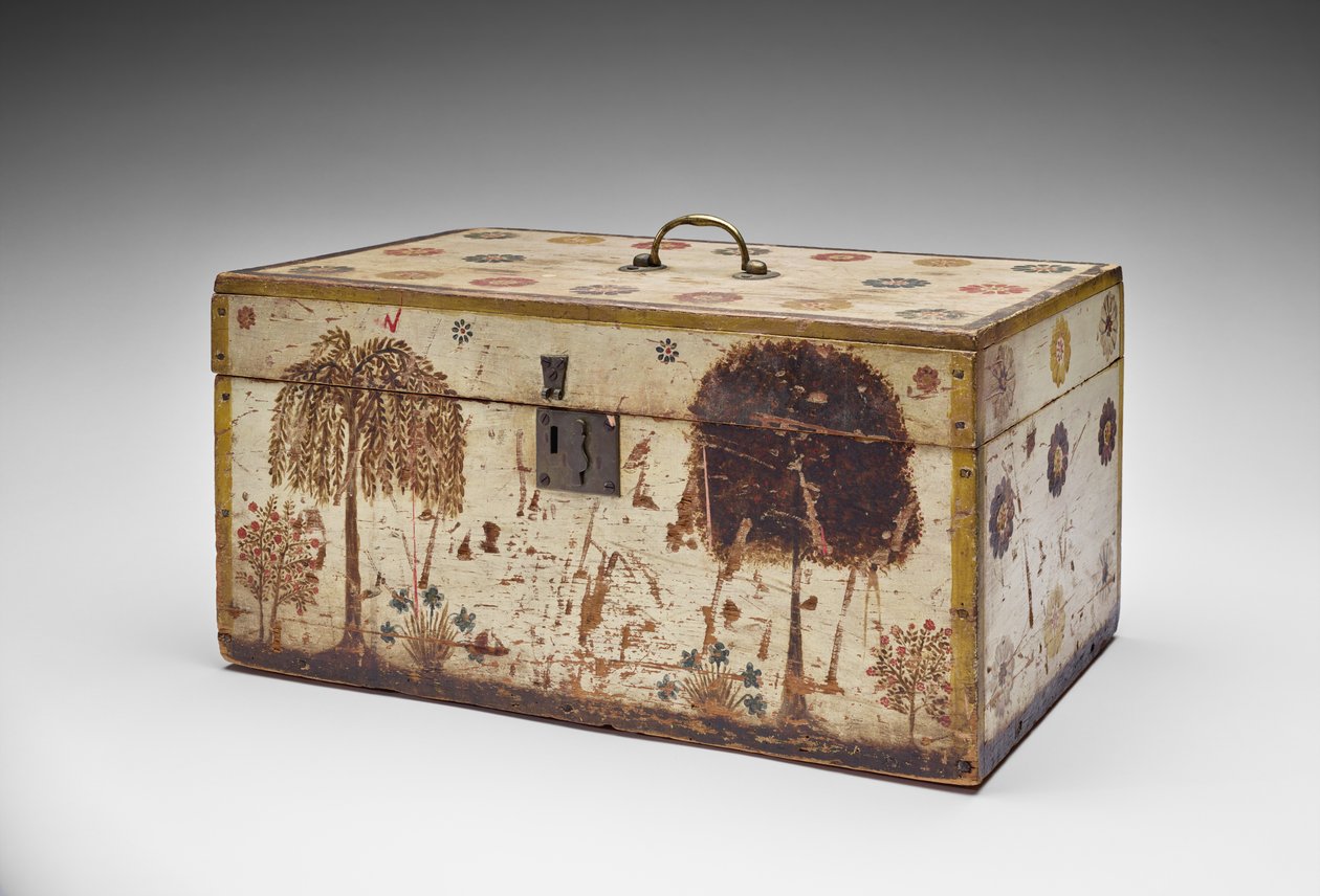 Werkdoos, ca. 1830-40 door American School