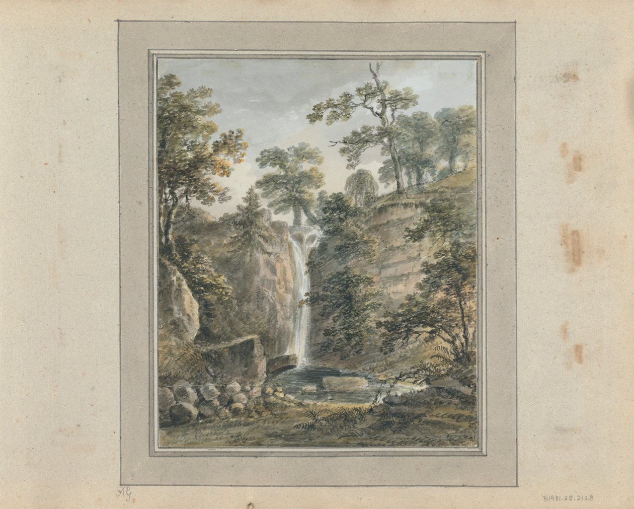 Uitzichten in Engeland, Schotland en Wales: Park Cascade door Amos Green