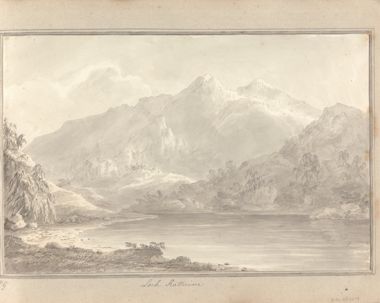 Uitzichten in Engeland, Schotland en Wales: Tour in Schotland; Loch Katterine door Amos Green