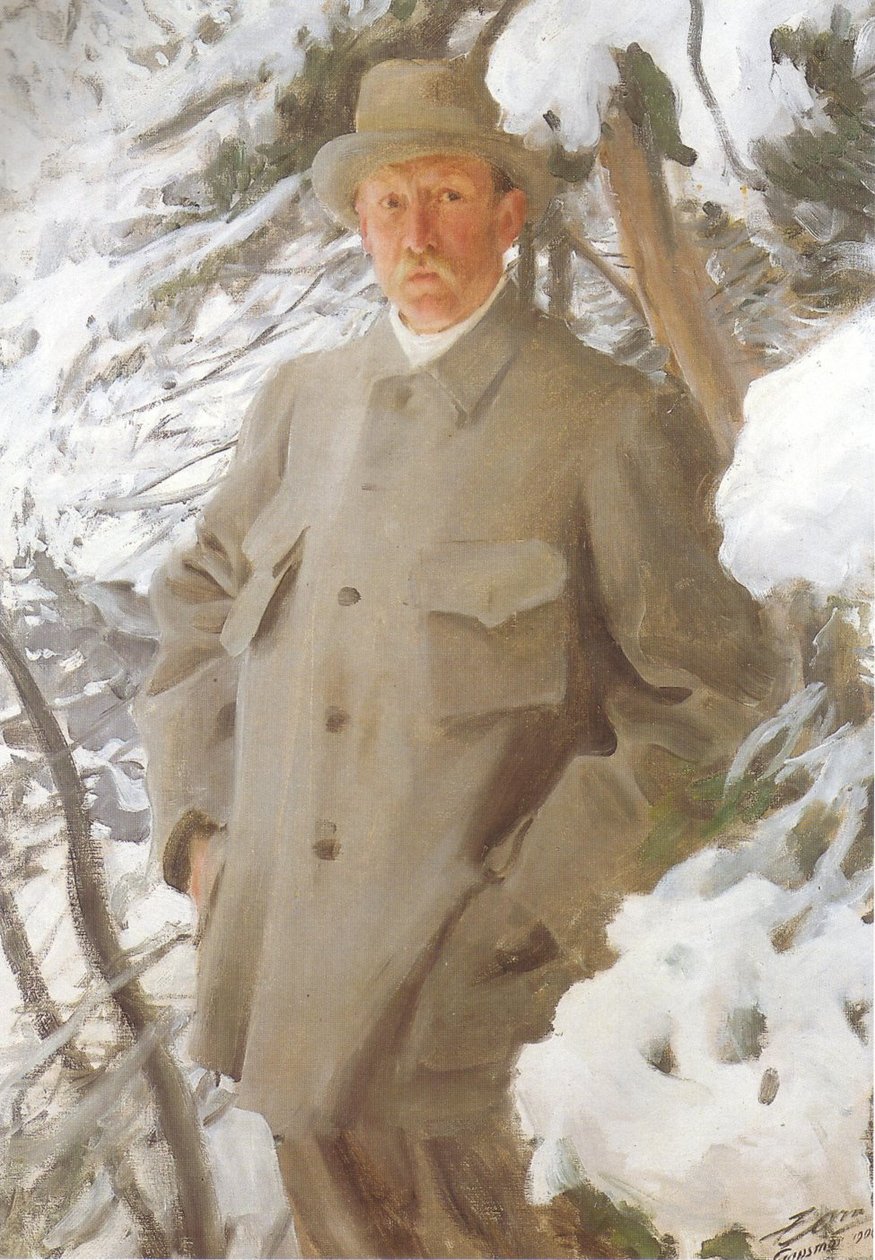 Bruno Liljefors door Anders Leonard Zorn