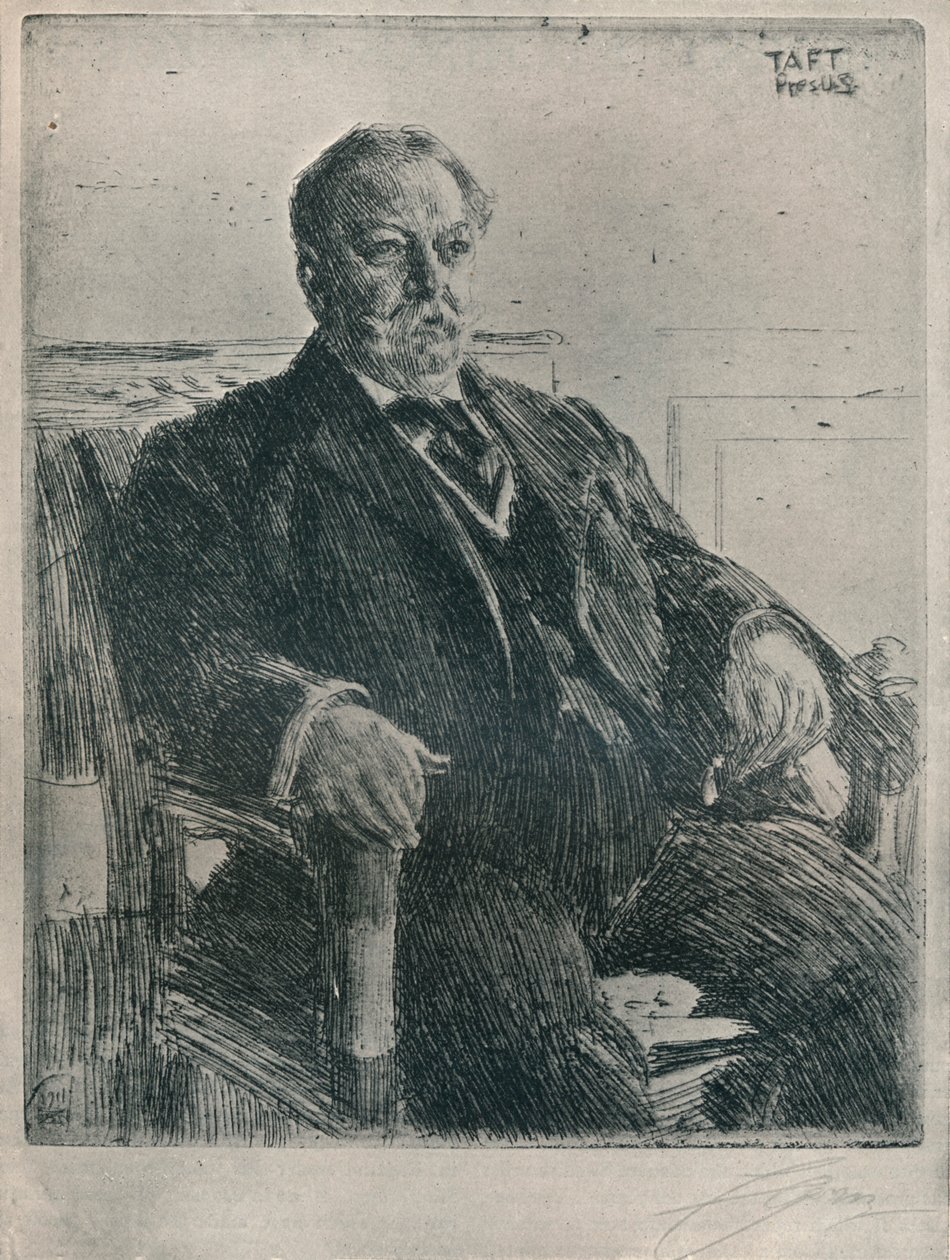 President Taft door Anders Leonard Zorn