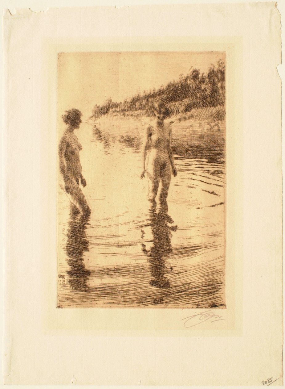 Flach door Anders Leonard Zorn
