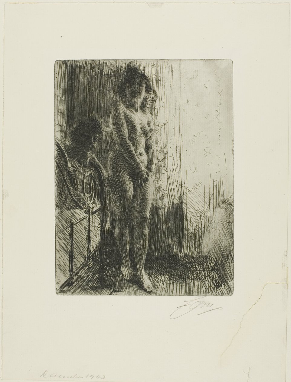 Een Donkere Hoek door Anders Leonard Zorn
