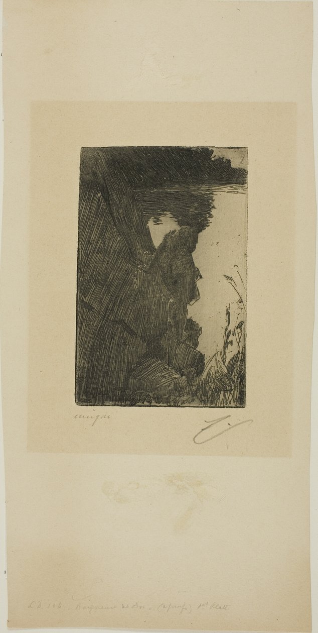 Bader (Avond) I door Anders Leonard Zorn