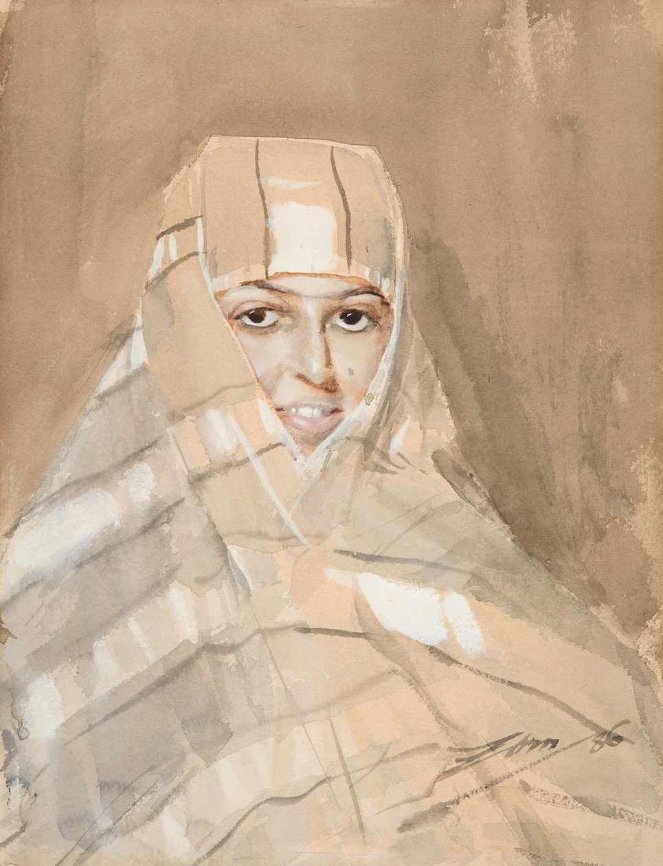 Bedoeïenenmeisje door Anders Zorn