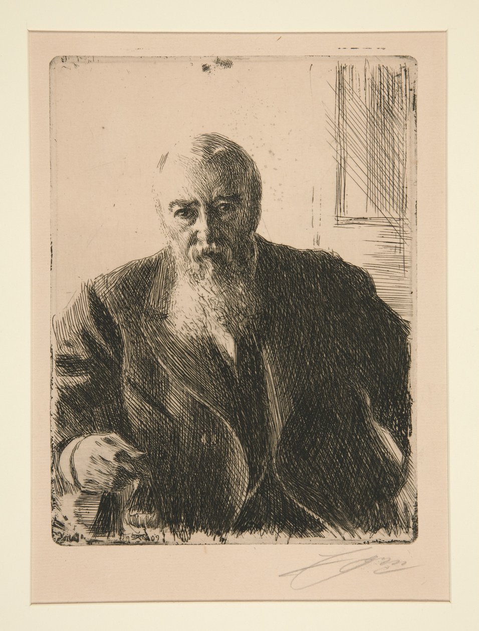 C.F. Liljevalch door Anders Zorn