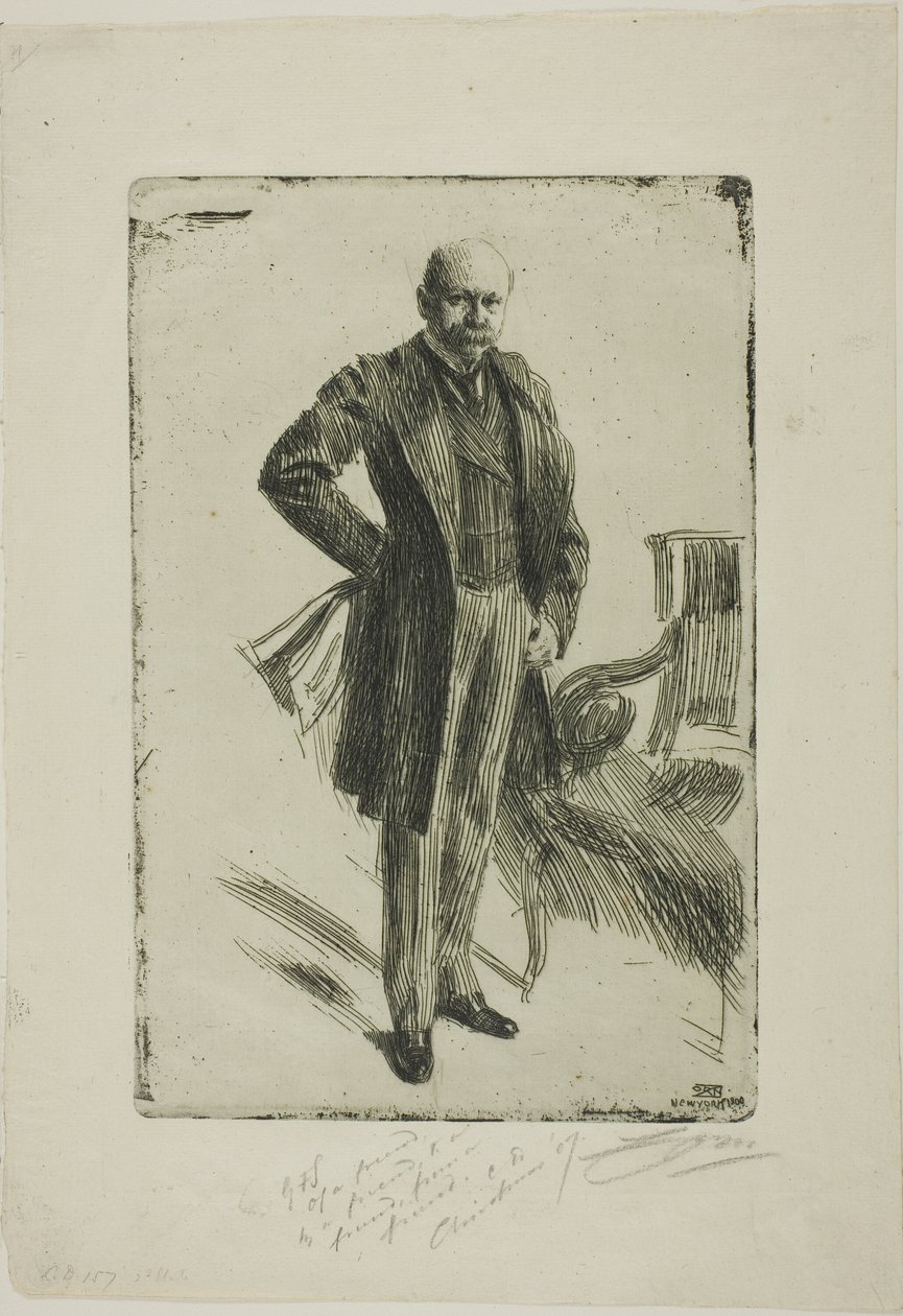 Kolonel Lamont I (Hele lengte) door Anders Leonard Zorn