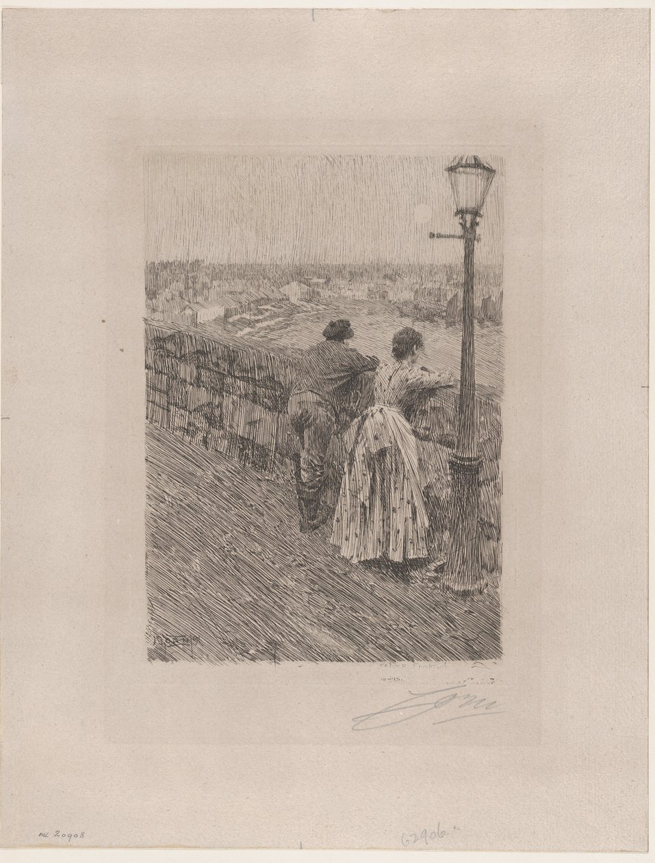 Visser in Saint Ives door Anders Zorn