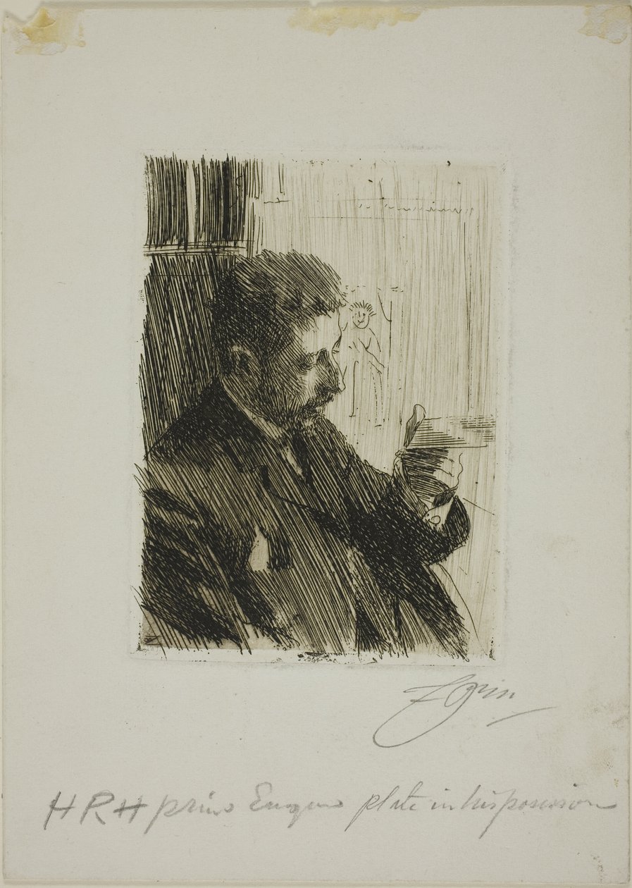 Z.K.H. Prins Eugen van Zweden door Anders Leonard Zorn