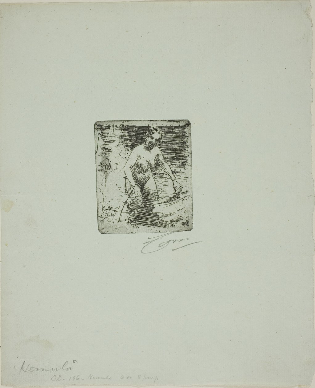 Hemulå I door Anders Leonard Zorn